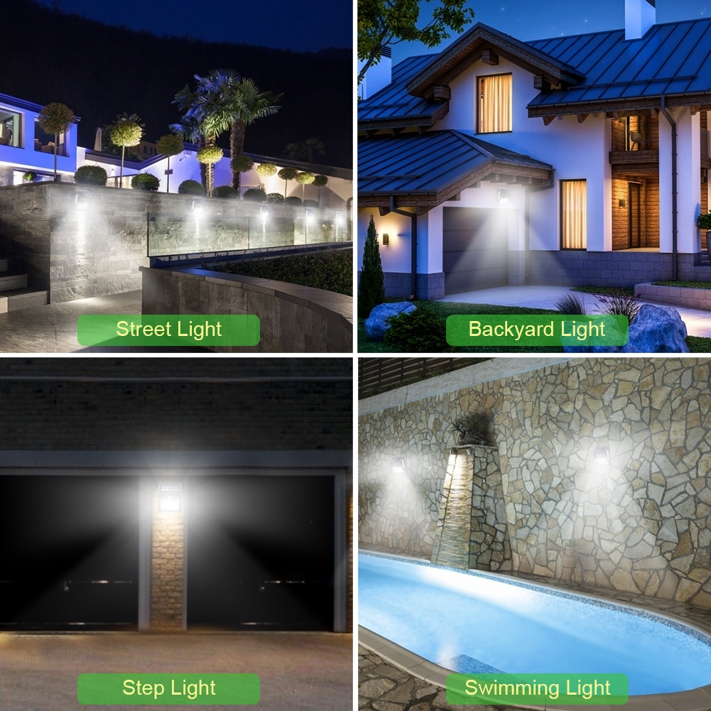 Wall LED Solar Lamp for Garden Wall LED Solar Lamp for Garden
