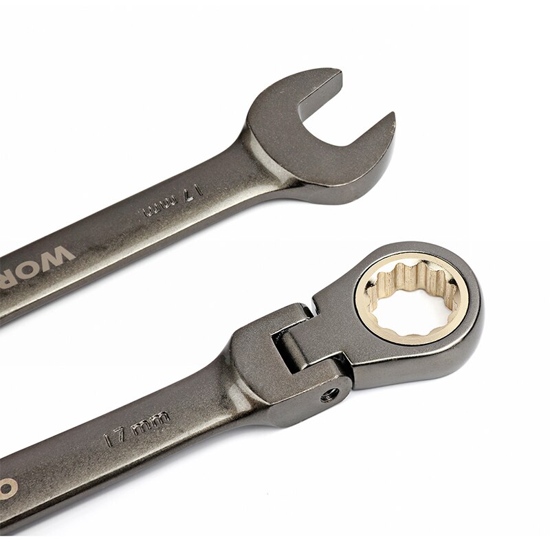 Wrenches Set with Flex-Head Ratchets Wrenches Set with Flex-Head Ratchets