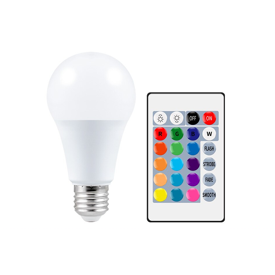 E27 RGB Smart Bulb with Remote Control E27 RGB Smart Bulb with Remote Control