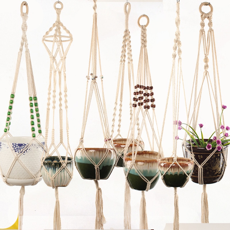 Handmade Macrame Plant Hanger Handmade Macrame Plant Hanger