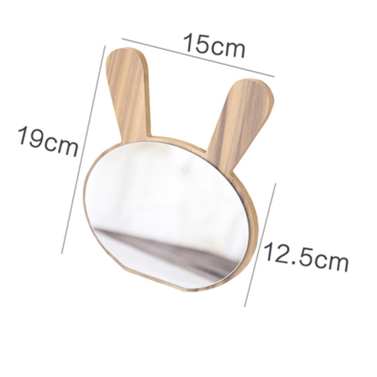 Desktop Bamboo Makeup Mirrors